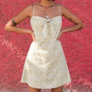 Billabong Endless Summer Yellow Floral Mini Dress